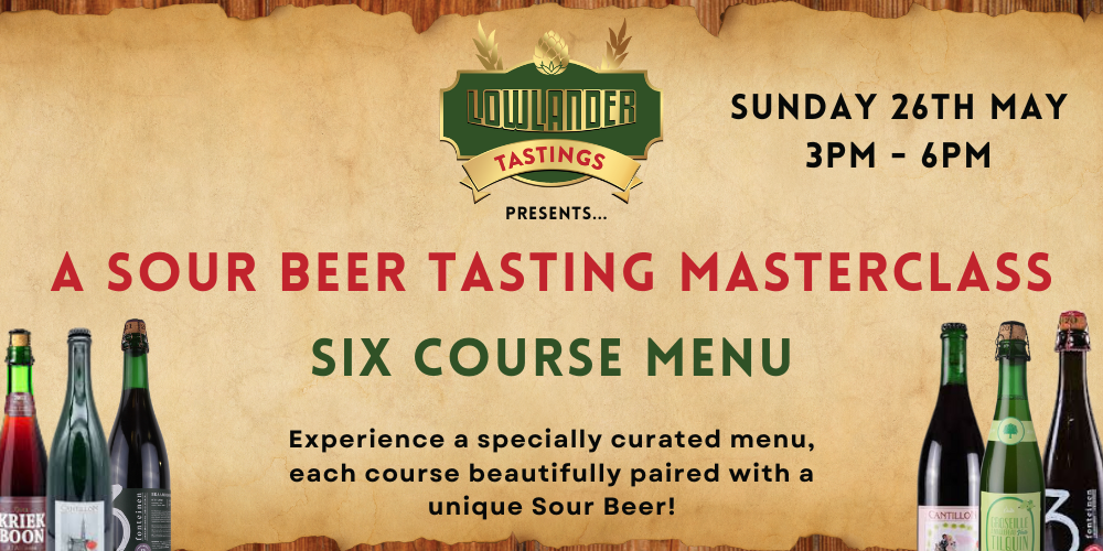 Sour Beer Masterclass with Six Course Menu